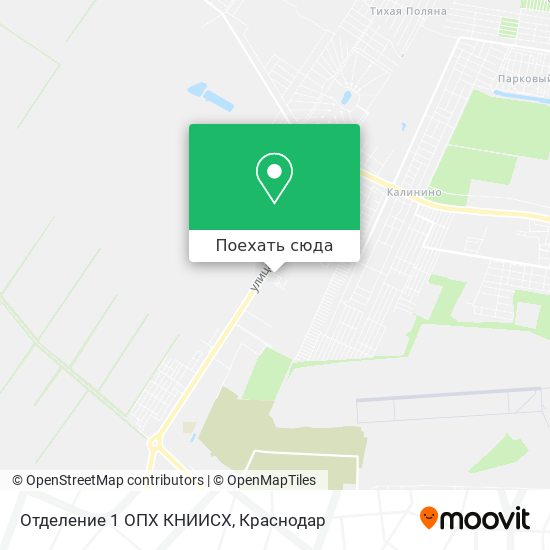 Карта Отделение 1 ОПХ КНИИСХ