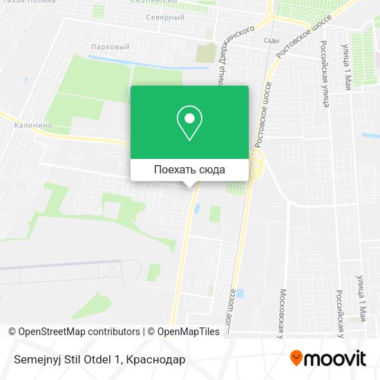 Карта Semejnyj Stil Otdel 1