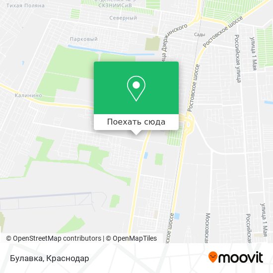 Карта Булавка