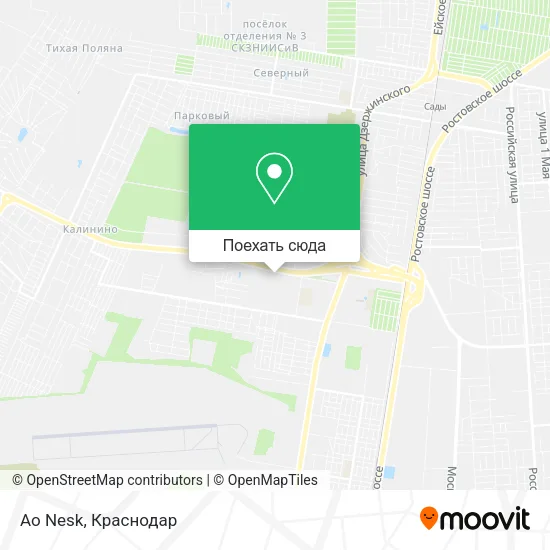 Карта Ao Nesk