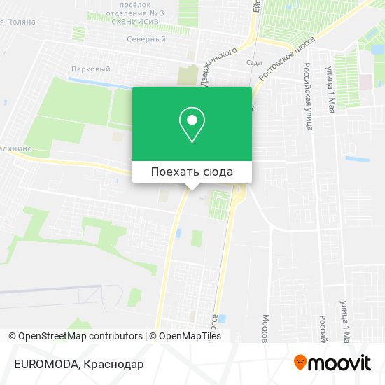 Карта EUROMODA
