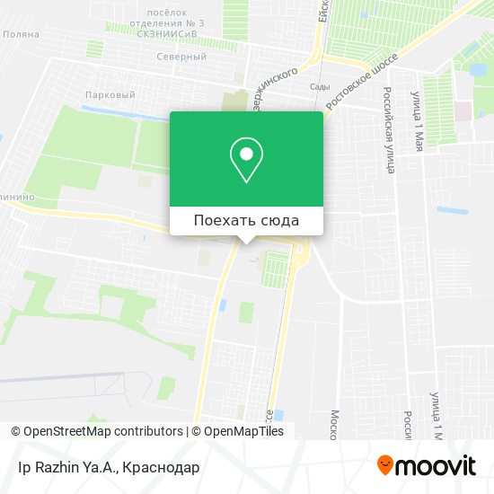 Карта Ip Razhin Ya.A.