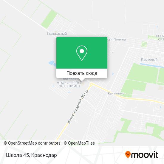 Карта Школа 45