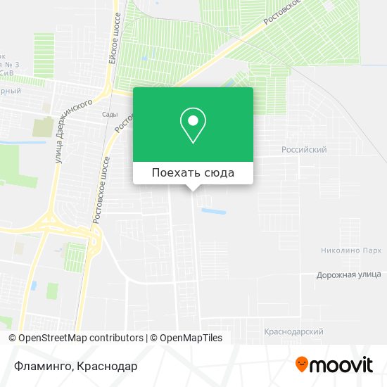 Карта Фламинго