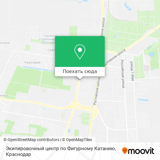 Карта Экипировочный центр по Фигурному Катанию