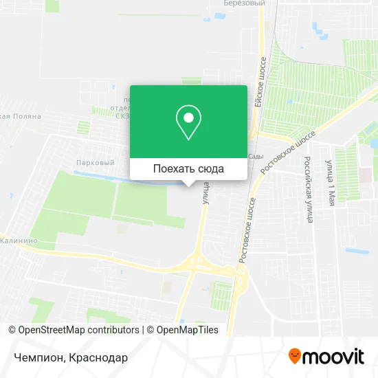 Карта Чемпион