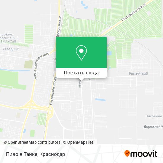 Карта Пиво в Танке