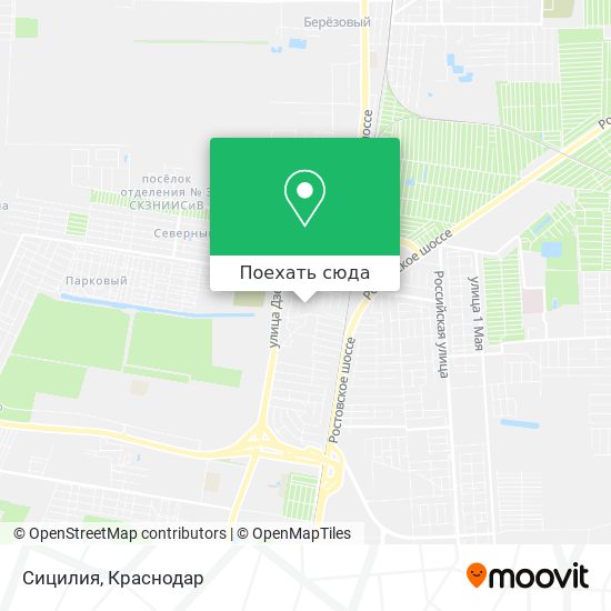 Карта Сицилия