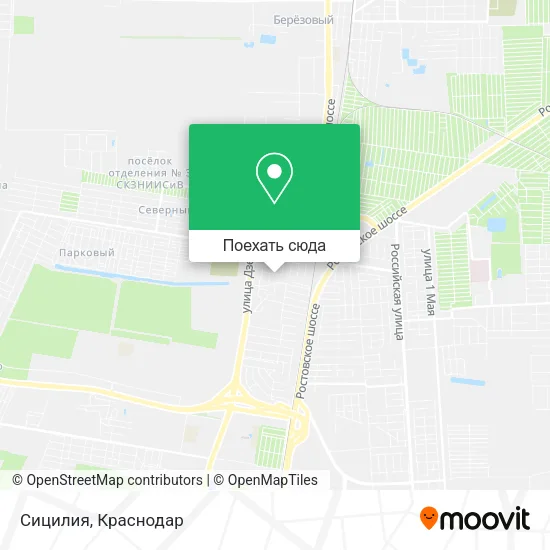 Карта Сицилия
