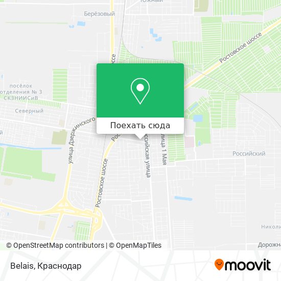 Карта Belais