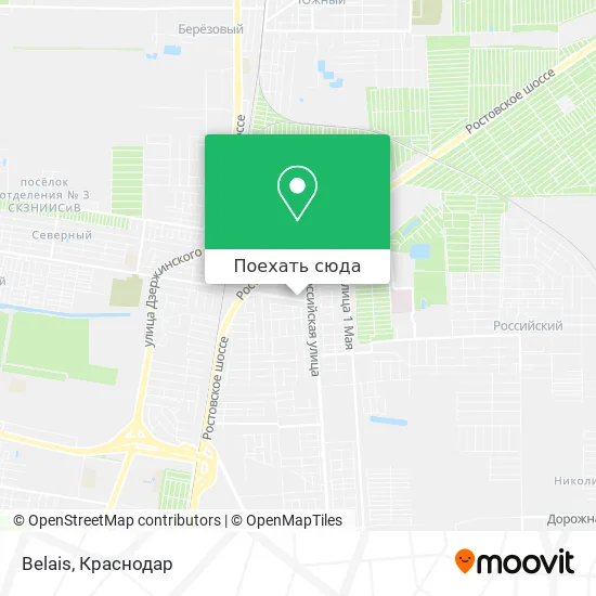 Карта Belais