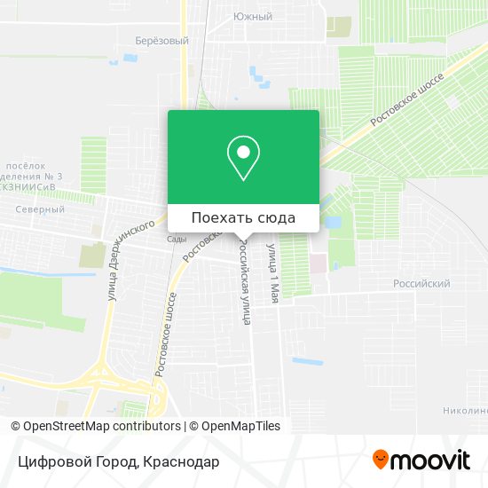 Карта Цифровой Город