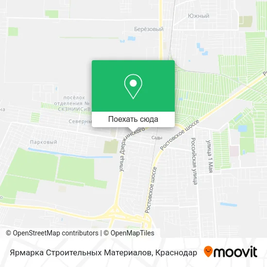 Карта Ярмарка Строительных Материалов
