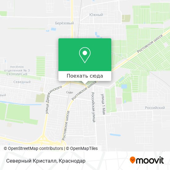 Карта Северный Кристалл