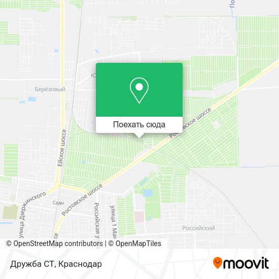 Карта Дружба СТ