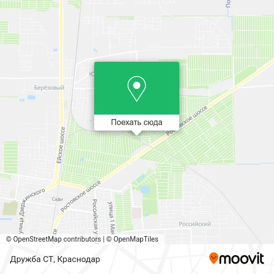 Карта Дружба СТ
