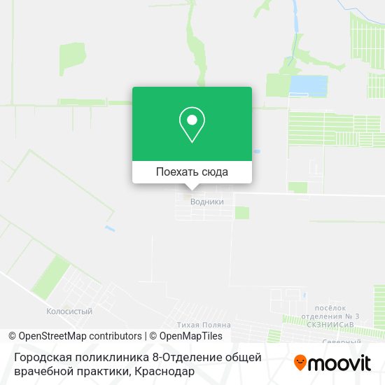 Карта Городская поликлиника 8-Отделение общей врачебной практики