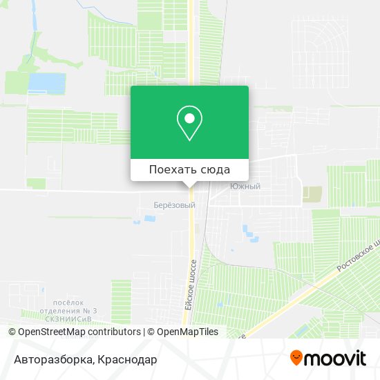 Карта Авторазборка