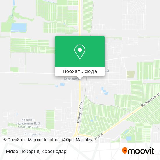 Карта Мясо Пекарня