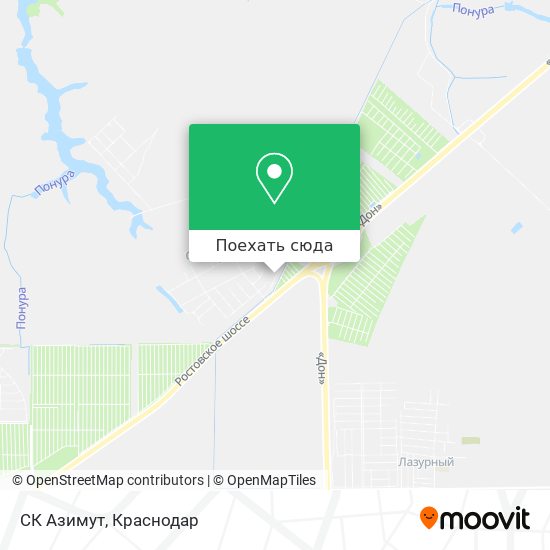 Карта СК Азимут
