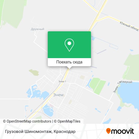 Карта Грузовой Шиномонтаж