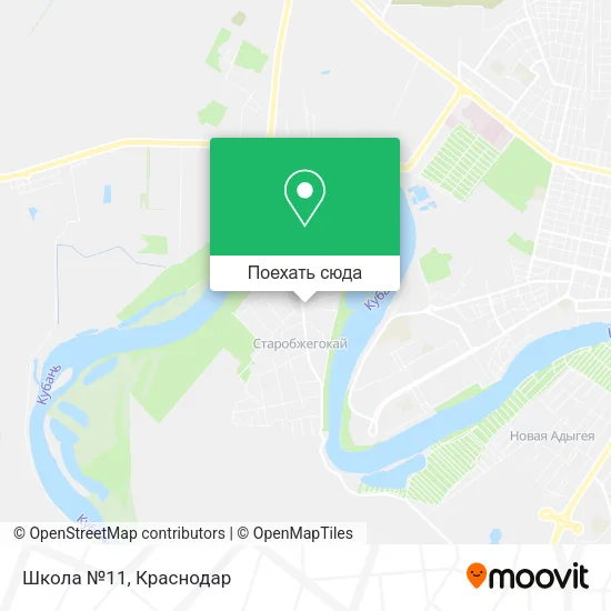 Карта Школа №11