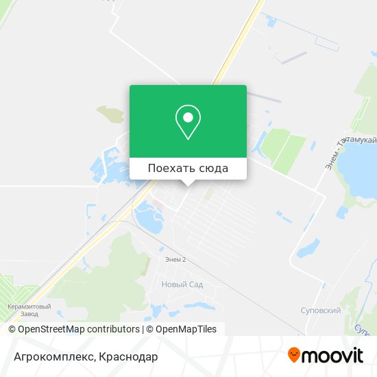 Карта Агрокомплекс