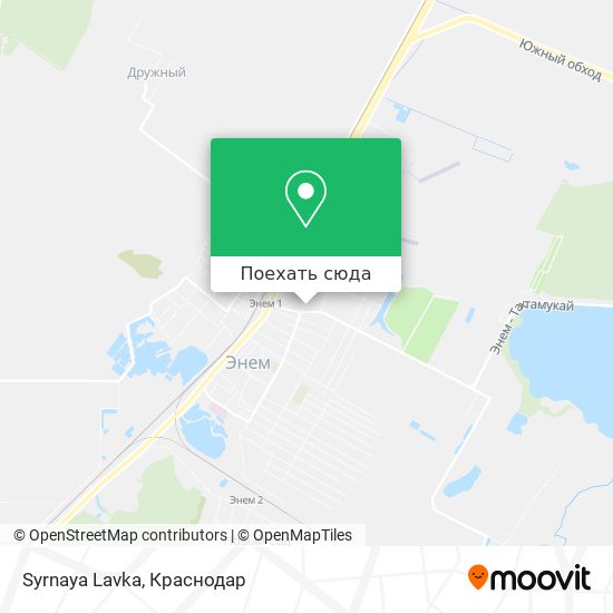 Карта Syrnaya Lavka