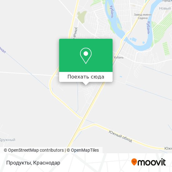 Карта Продукты