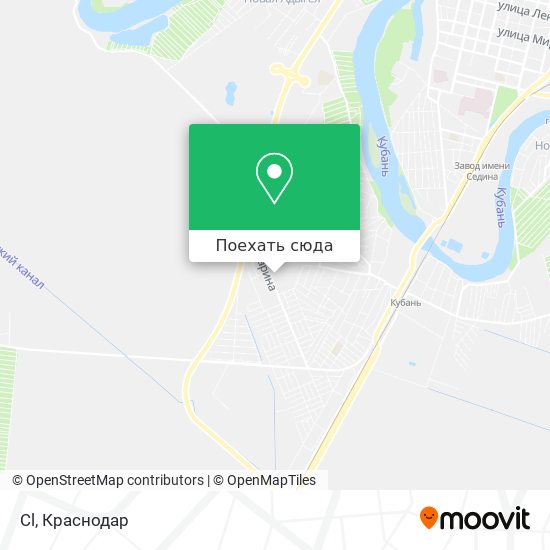 Карта Cl