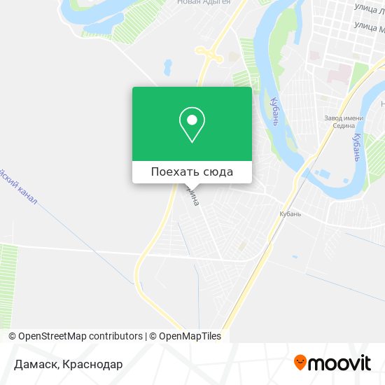 Карта Дамаск