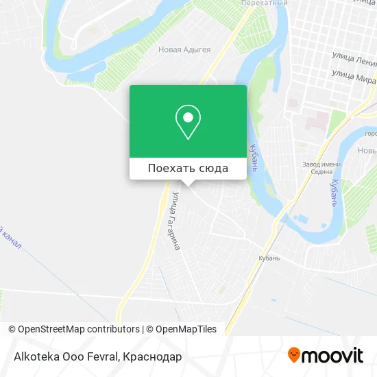 Карта Alkoteka Ooo Fevral