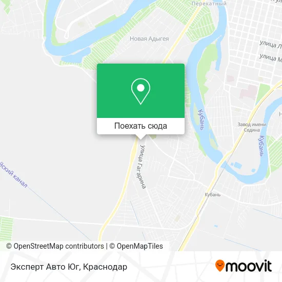Карта Эксперт Авто Юг