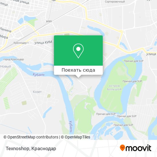 Карта Texnoshop