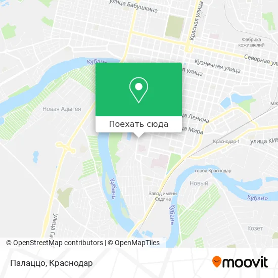 Карта Палаццо