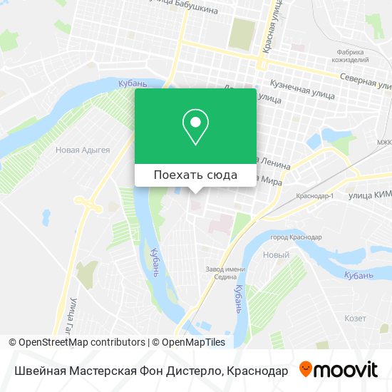 Карта Швейная Мастерская Фон Дистерло
