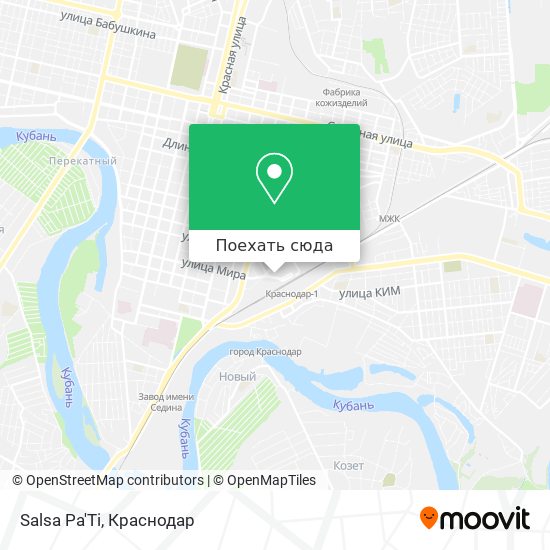 Карта Salsa Pa'Ti