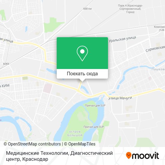 Карта Медицинские Технологии, Диагностический центр
