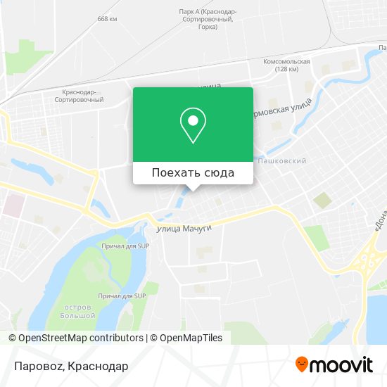Карта Паровоz