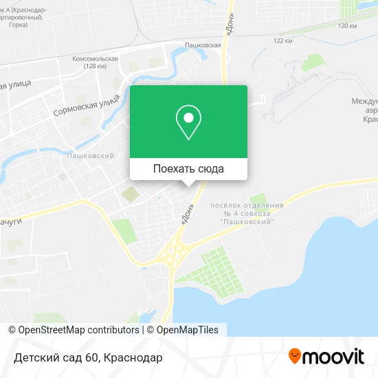 Карта Детский сад 60