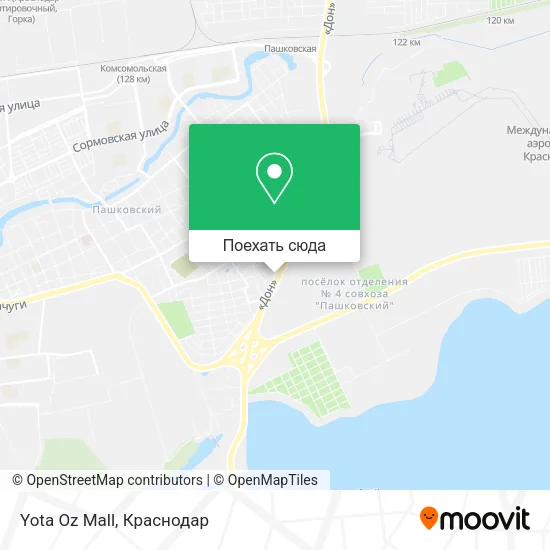 Карта Yota Oz Mall