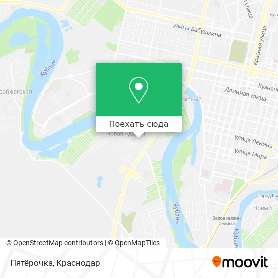 Карта Пятёрочка
