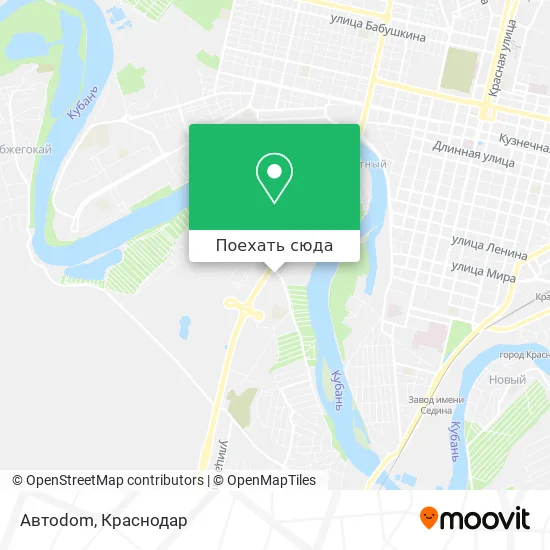 Карта Автоdom