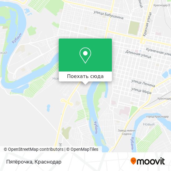 Карта Пятёрочка