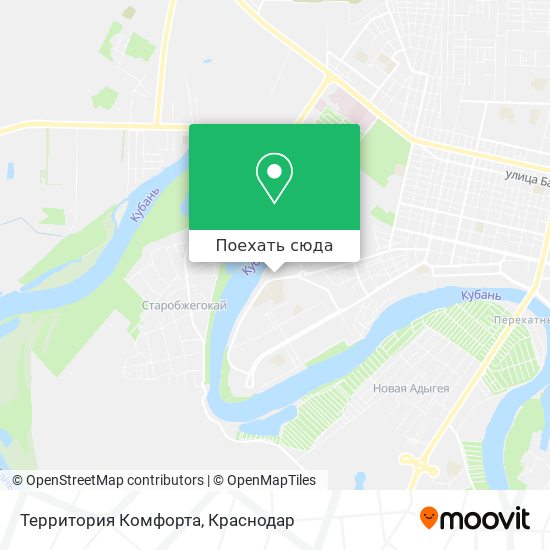 Карта Территория Комфорта