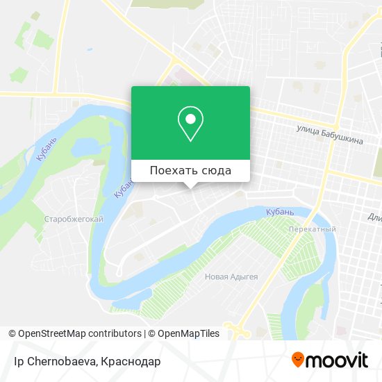 Карта Ip Chernobaeva