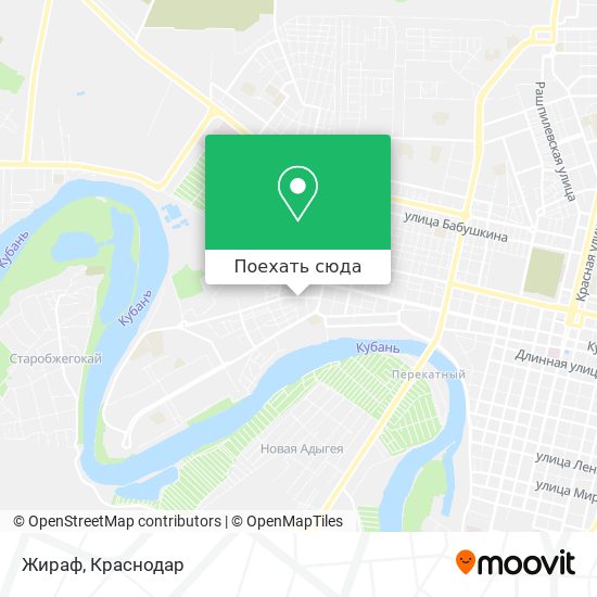 Карта Жираф