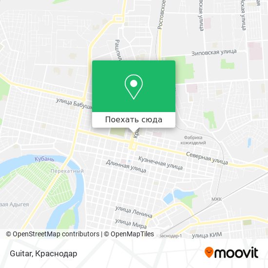 Карта Guitar