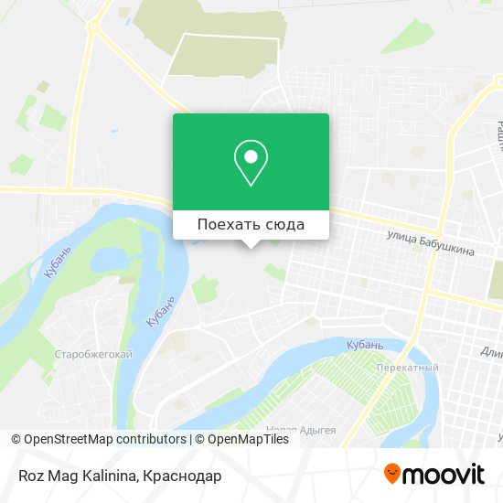 Карта Roz Mag Kalinina