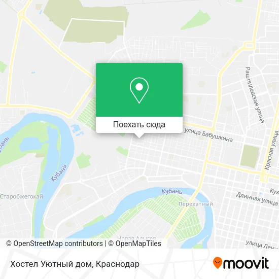 Карта Хостел Уютный дом